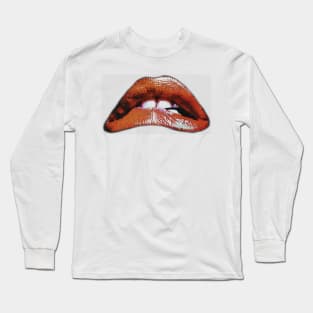 Lipstick rocky horror Long Sleeve T-Shirt